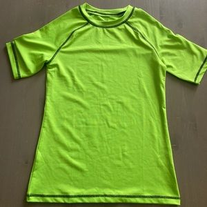 Green rash guard